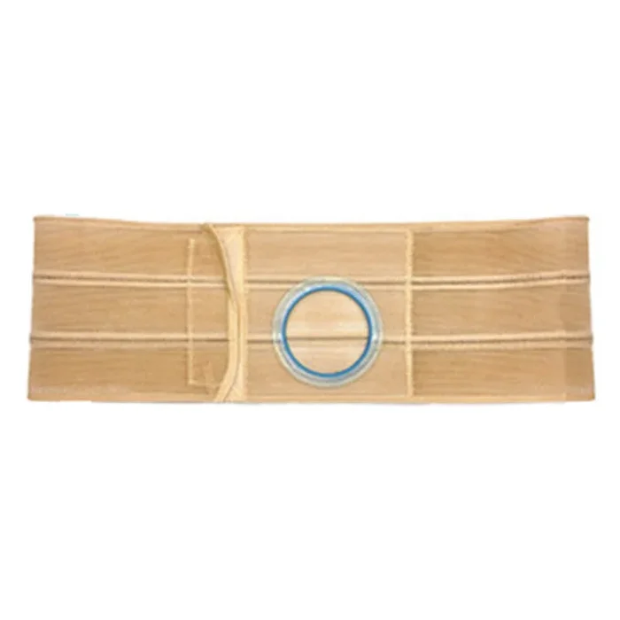 3″ Beige, Regular Elastic, Flat Panel Belt, Medium, 2-1/2″ Cloth Bias Center Ring