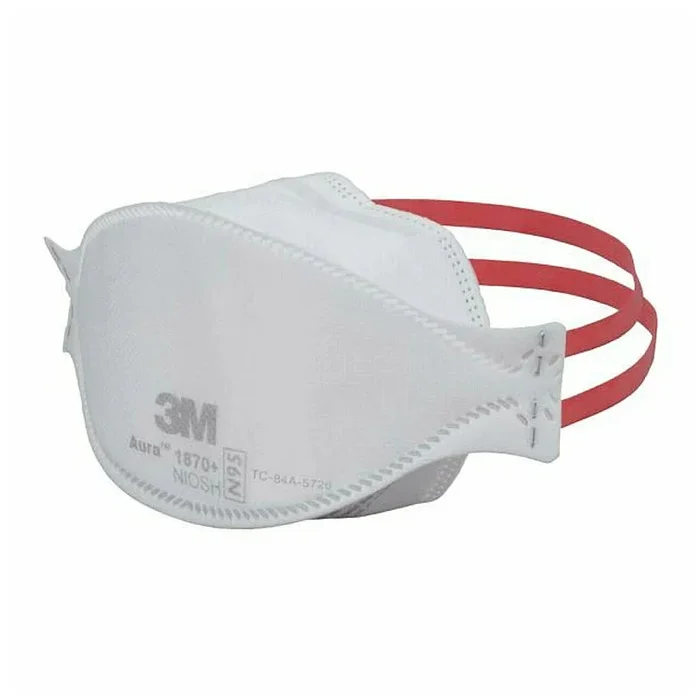 3M Aura Health Care Particulate Respirator and Surgical Mask 1870+ N95 – 20 Count