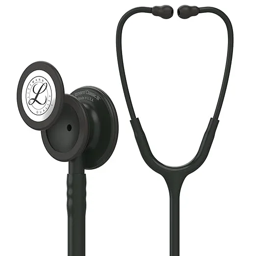 3M Littmann Classic III Stethoscope – Matte Black Finish