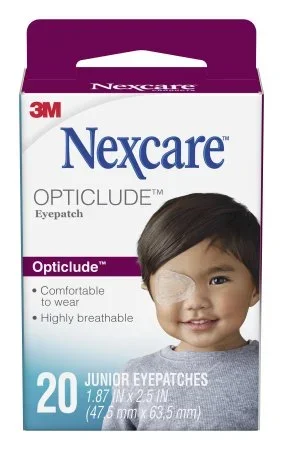 3M Nexcare Opticlude Eye Patch Pediatric Adhesive – 1537
