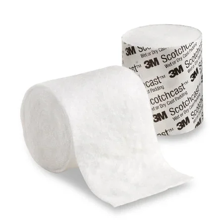 3M Ortho 3M Scotchcast Wet or Dry Cast Padding Water Resistant 3 Inch X 4 Yard Polypropylene / Polyethylene Knit / NonWoven Fibers NonSterile – WDP3