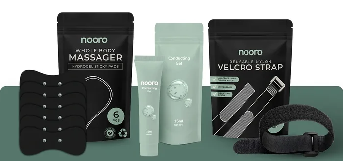 6 Stück Klebepads + Leitgel + Klettband (wgef)