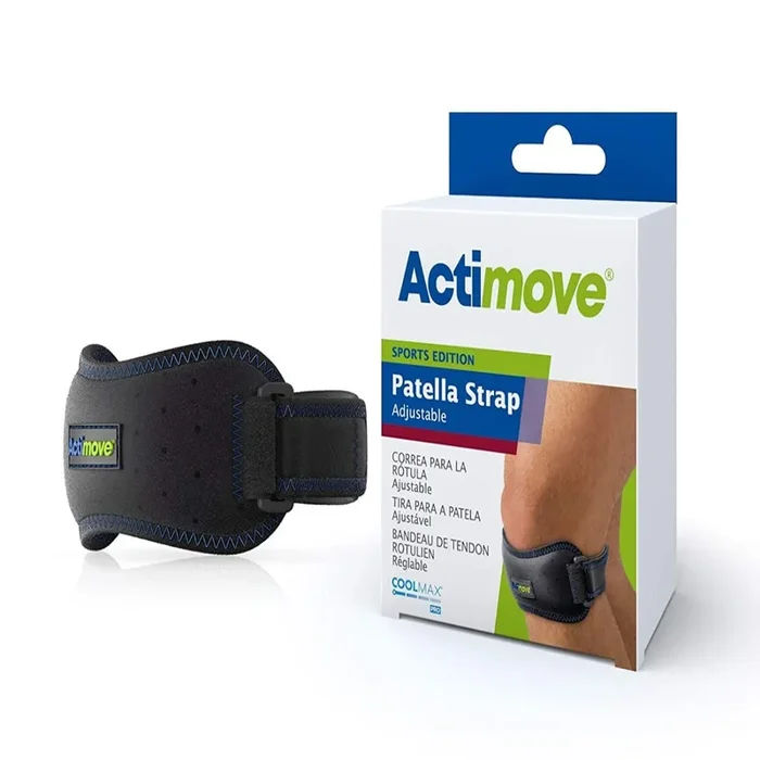 Actimove Adjustable Patella Strap Knee Support – Universal Black