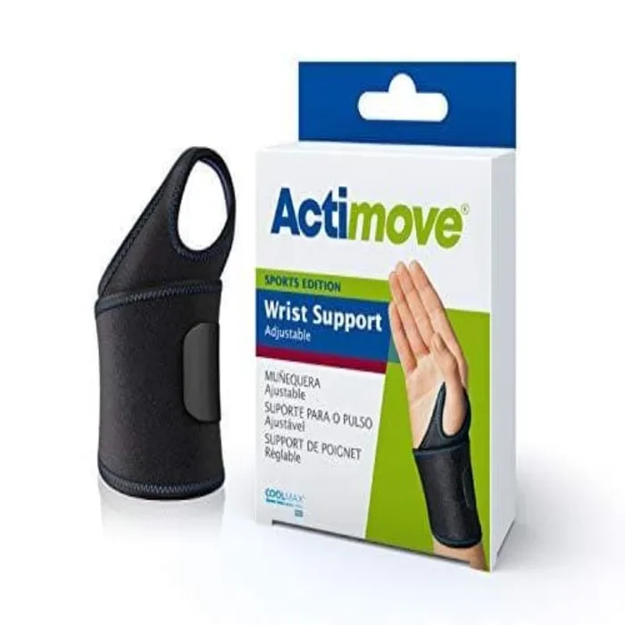 Actimove Adjustable Wrist Support – Universal Black