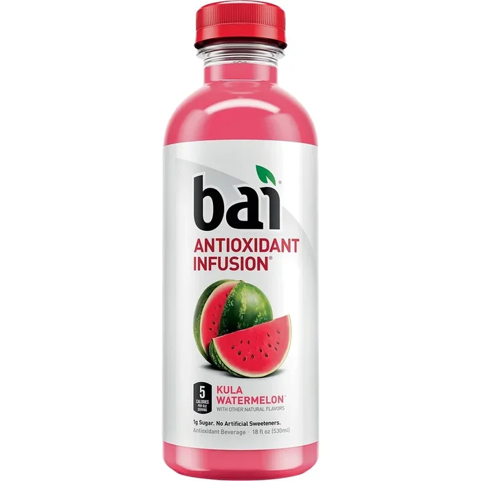 Agua antioxidante Bai Kula Sandía 18oz