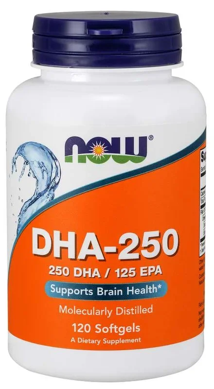 Ahora DHA- 250mg 120 Softgels