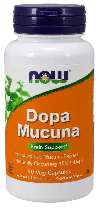 Ahora dopa mucuna 90 cápsulas de vegetales
