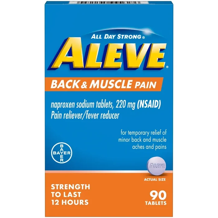 Aleve Back & Muscle Pakets 90ct