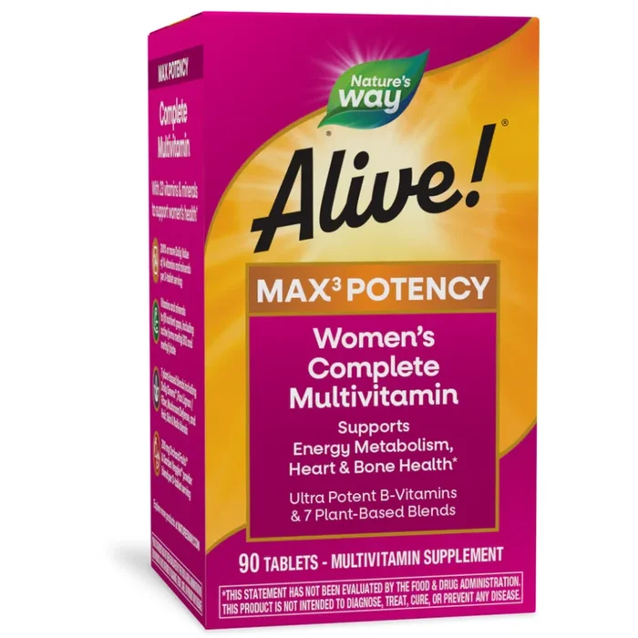 Alive! Max3 Potency Women’s Complete Multivitamin