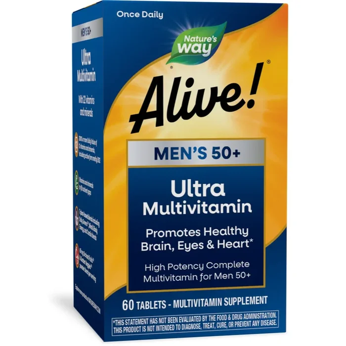 Alive! Men’s 50+ Ultra Multivitamin