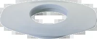 All-Flexible Oval Convex Mounting Ring 1-1/4″