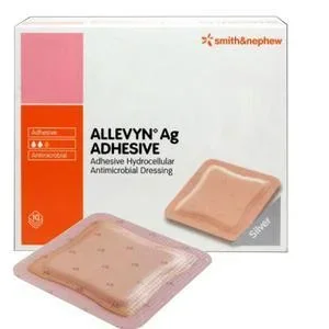 ALLEVYN Ag Adhesive Dressing 3″ x 3″