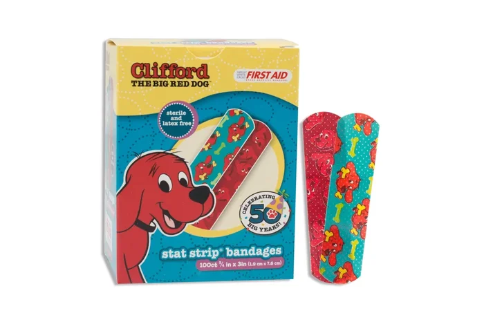 American White Cross Stat Strip Adhesive Strip