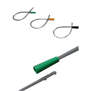 AMSure Male Vinyl Urethral Catheter 16 Fr 16″