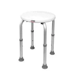 Apex Medical Compact Round Shower Stool by Carex