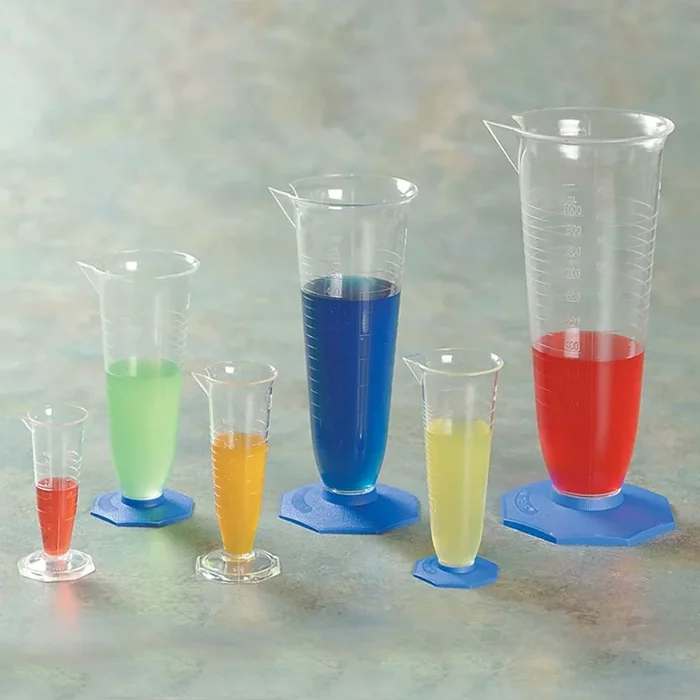 Apothecary Double-Scale Polymethylpentene Pharmaceutical Graduate