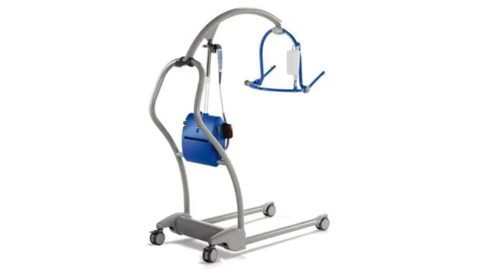 Arjo Maxi Twin Floor Patient Lifter – Arc Style with Powerbase