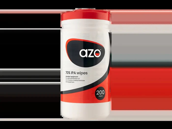 Azo 70% Ipa Disinfectant Wipes CE 200 Wipes