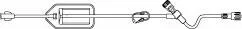 B. Braun FilterFlow Extension Set 16 Inch 1 Port 4.5 mL Priming Volume DEHP-Free – 473990