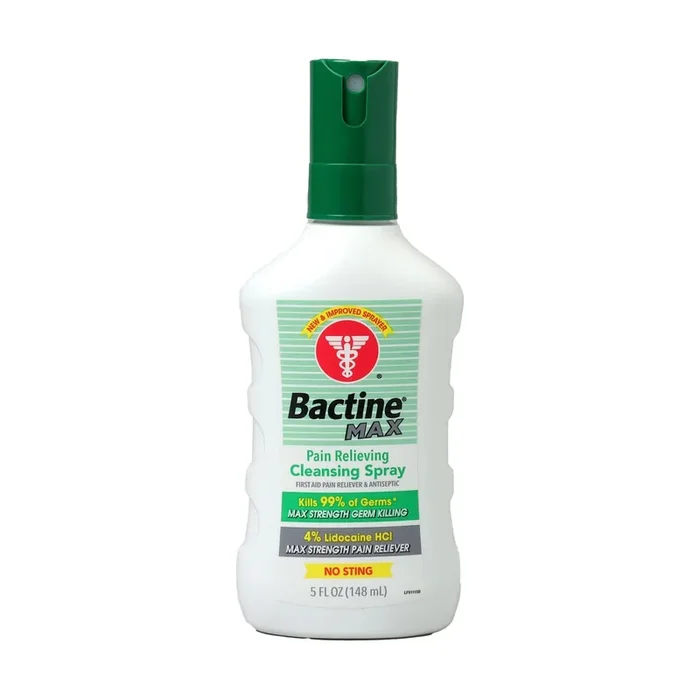 Bactine MAX Cleansing Spray Pain Relieving Antiseptic