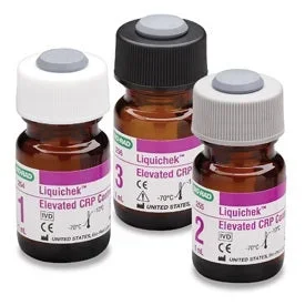 Bio-Rad Laboratories Liquichek Immunochemistry / Specific Protein Test Control Elevated CRP Level 3 3 X 1 mL – 255X