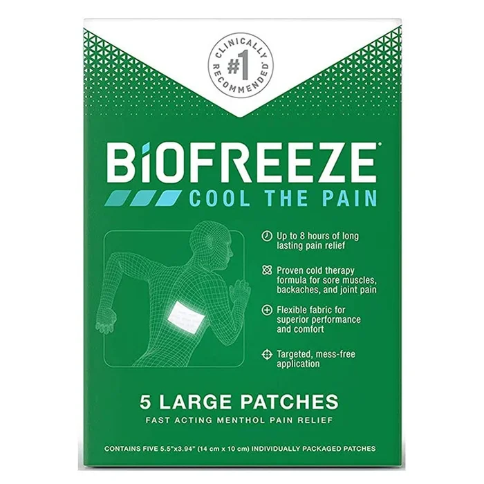 Biofreeze Patch, 5 ct