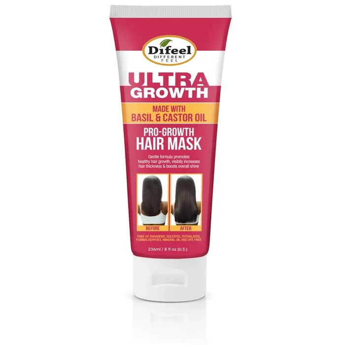 Biotin Ultra Growth Basil & Castor Oil Hair Mask 8oz