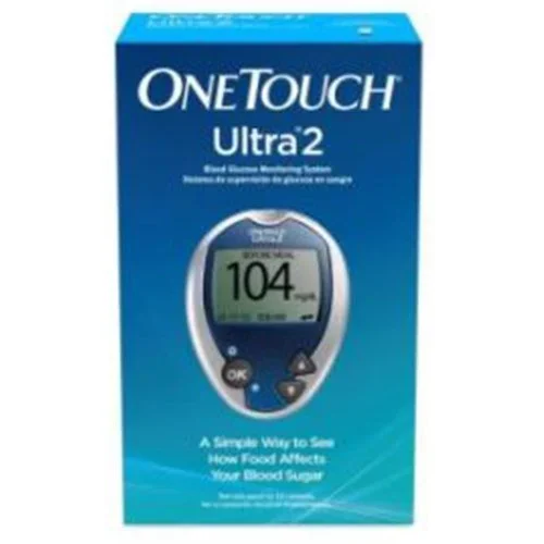 Blood Glucose Meter OneTouch Ultra® 2 5 Second Results Stores up to 500 Results No Coding Required