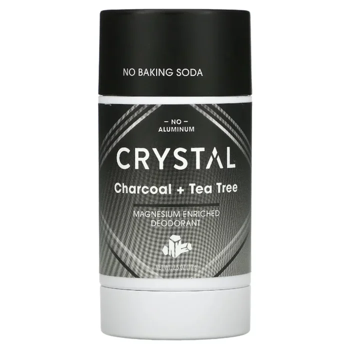 Body Deodorant, Charcoal + Tea Tree