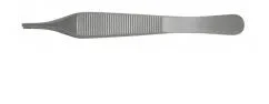 BR Surgical BR Surgical Tissue Forceps Adson-Brown 4-3/4 Inch Floor Grade Stainless Steel Thumb Handle 7 X 7 Side Grasping Teeth – FG10-18812