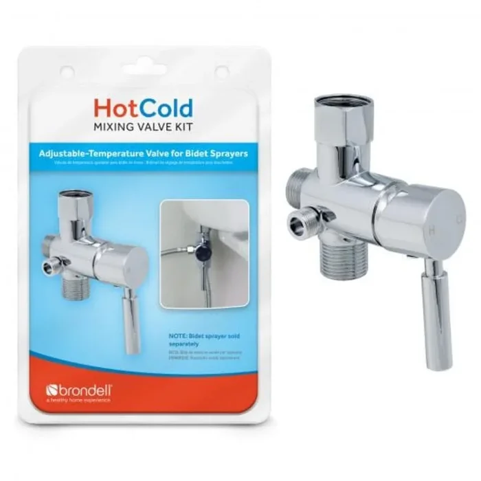 Brondell Hot/Cold Mixing Valve Kit For Bidet Sprayers