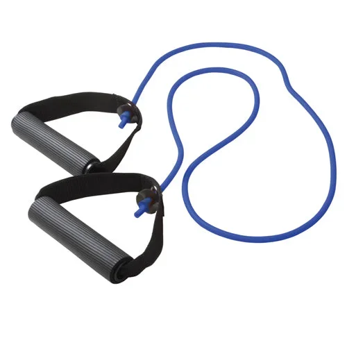 Cando Exercise Tubing w/handle Blue Heavy 48