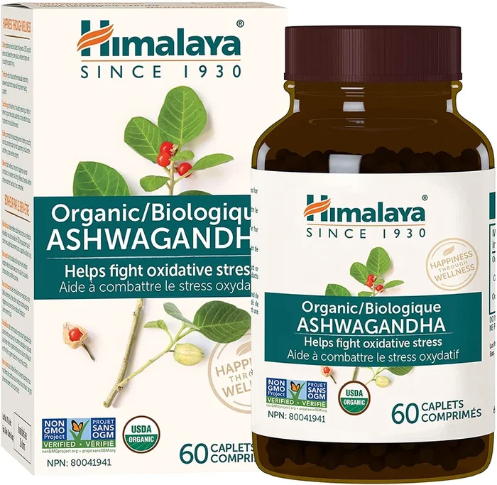 Cápsulas de vegetales de Himalaya Ashwagandha