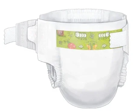 Cardinal Baby Diaper Tab Closure Size 4 Disposable Heavy Absorbency