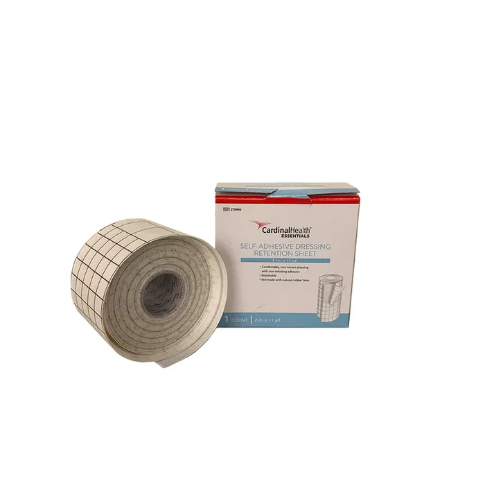 Cardinal Health Essentials Self-Adhesive Dressing Retention Sheet 2″ x 11 yds.