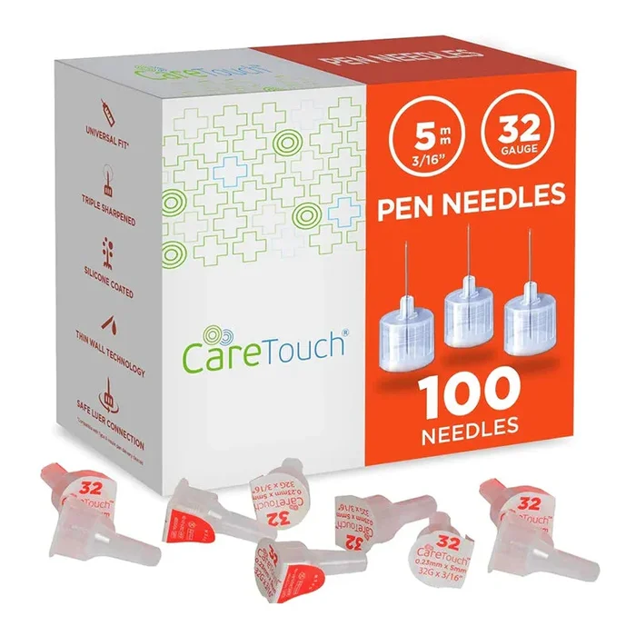 Care Touch Pen Needle 32g 3/16″ – 5mm