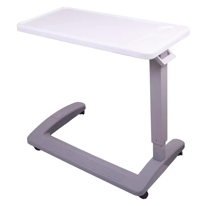 Carex Overbed Table – Rolling Bed Table and Desk with Adjustable Height