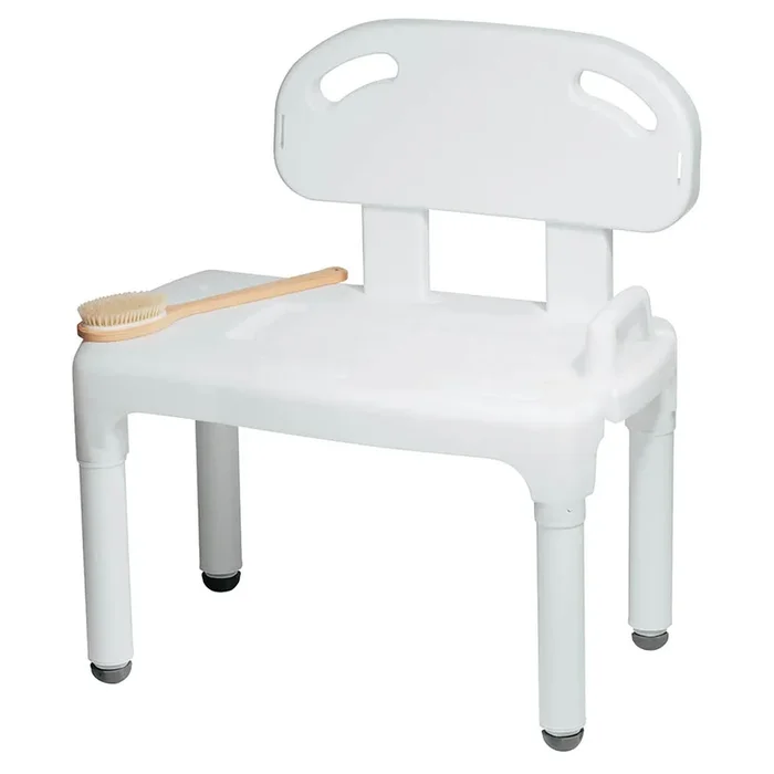 Carex Transfer Bench 400lbs, 17-22″ Height