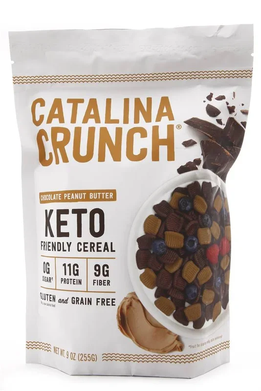 Catalina Crunch Chocolate Peanut Butter Breakfast Cereal – 9oz