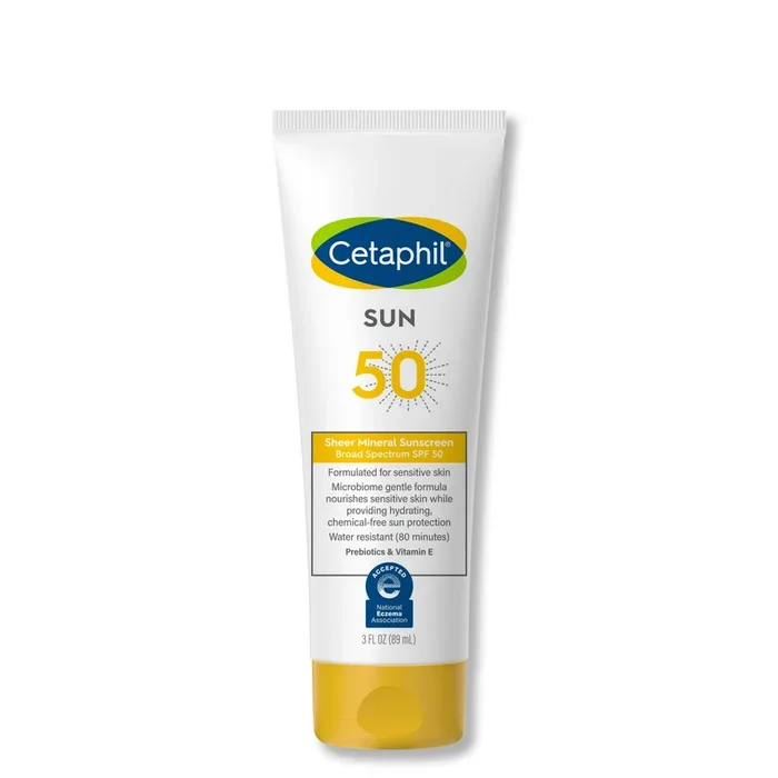 Cetaphil Sheer Mineral Sunscreen 50 Lotion 3oz