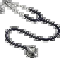 Classic Stethoscope 3M™ Littmann Classic II™ Black 1-Tube 28 Inch Tube Double-Sided Chestpiece