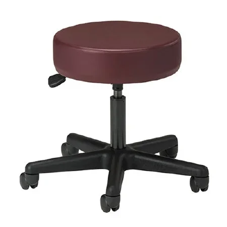 Clinton Industries Standard Series Exam Stool Backless Pneumatic Height Adjustment 5 Casters Country Mist – 2135