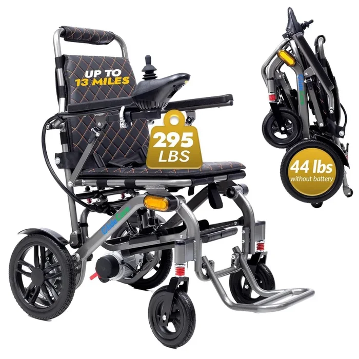 ComfyGo Glide Care G-5 Lightweight Foldable Electric Wheelchair