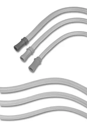 Conmed Connector Tubing 1-1/2 Foot Length 3/16 Inch ID Sterile Female Connector Clear Smooth OT Surface NonConductive Plastic – 36470