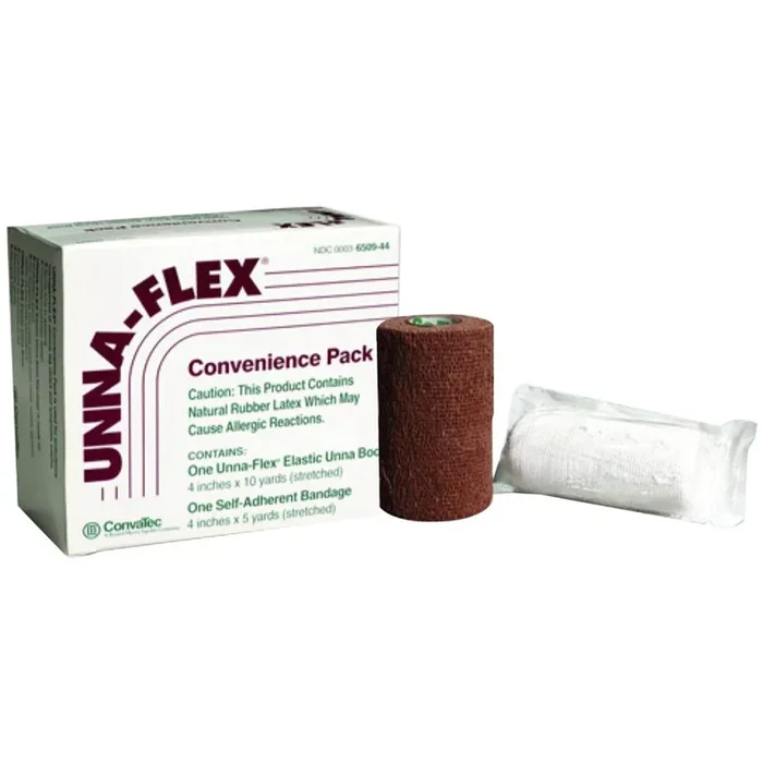 ConvaTec Unna-FLEX Compression Bandage Convenience Pack, 4″ x 10yd