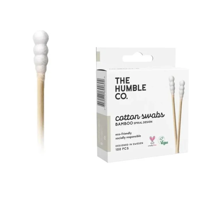 Cotton Swabs – Spiral Tip