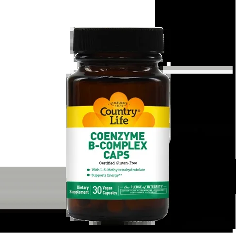 Country Life Coenzyme B-Complex 120 Cápsulas de vegetales