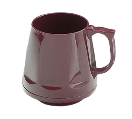 Culinary Depot Inc Dinex Stackable Mug Cranberry Reusable Polypropylene 8 oz. – DX400061