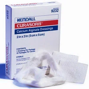 Curasorb Calcium Alginate Dressing 4″ x 5-1/2″ Rectangle