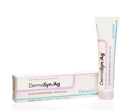 DermaRite Industries DermaSyn/Ag Antimicrobial Silver Hydrogel 1.5 oz. – 510